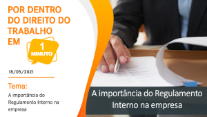 Quais as vantagens de se implantar um Regulamento Interno na empresa?