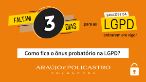 Como fica o ônus probatório na LGPD?