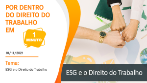 ESG e o Direito do Trabalho